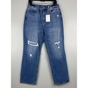 Cello Women Size 11 Denim Jeans High Rise Straight Leg NWT